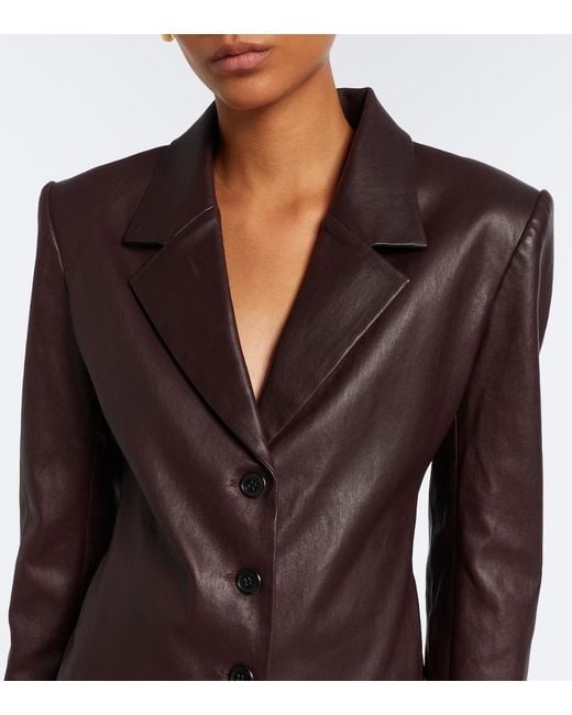 Blazer Helly De Piel Stouls de color Brown