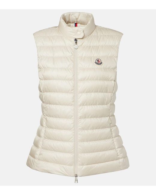 Moncler White Igens Down Vest