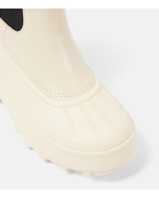 Proenza Schouler Natural X Sorel Caribou Leather Chelsea Boots