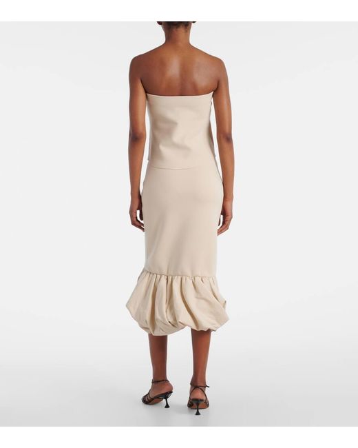 Jonathan Simkhai Natural Shawn Rayon-Blend Tube Top