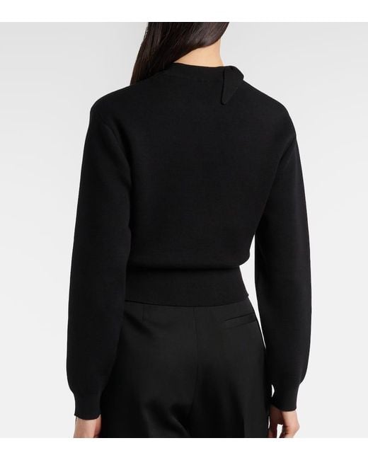 Givenchy Blue Bow-Detail Sweater