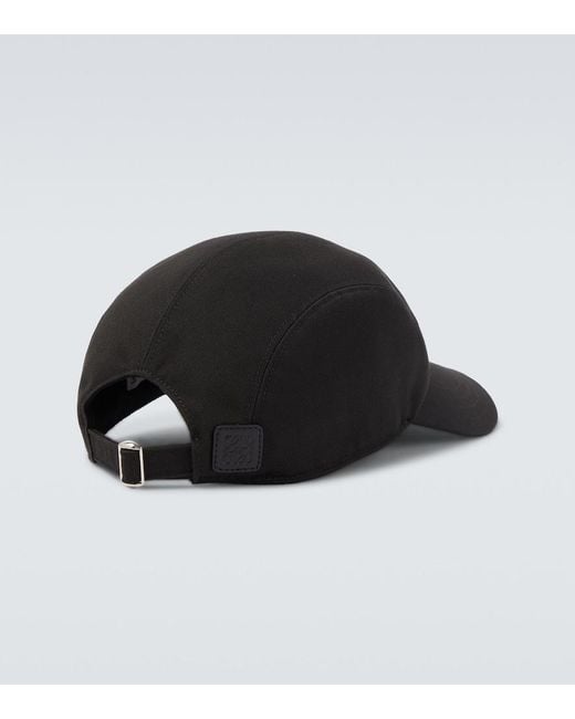 Loewe Baseballcap Aus Baumwoll-Drill in Black für Herren