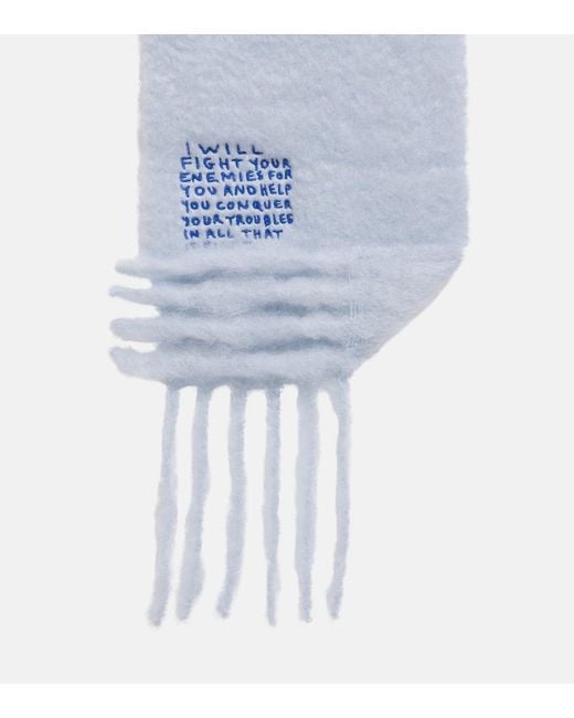 Sciarpa di Loewe in White