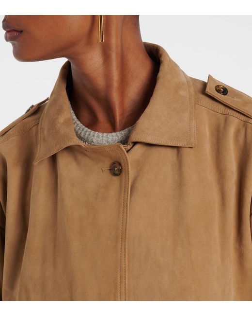 Blazé Milano Brown Kiso Suede Jacket