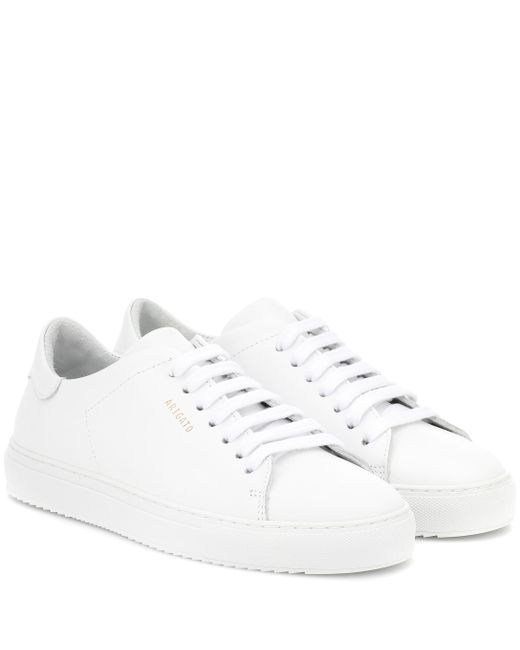 Axel Arigato White 'clean 90' Leather Sneakers
