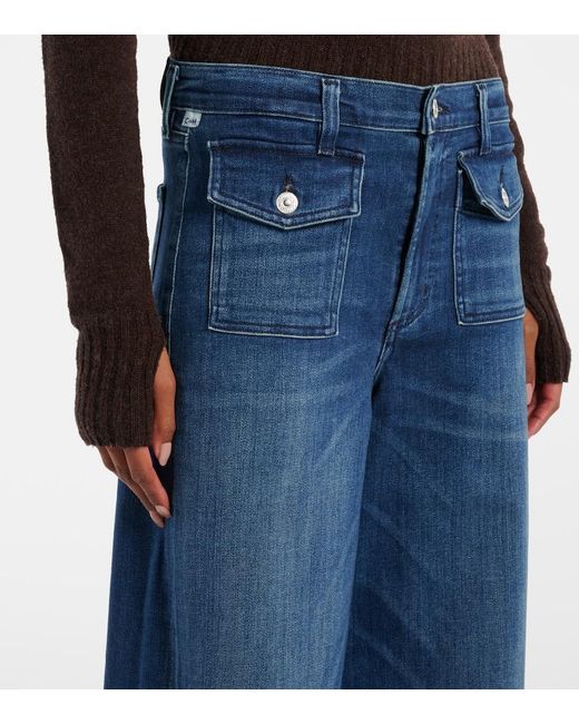 Citizens of Humanity Blue Raven Wide-Leg Jeans