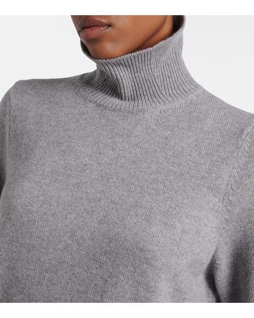 Alaïa Gray Cashmere And Wool-Blend Sweater