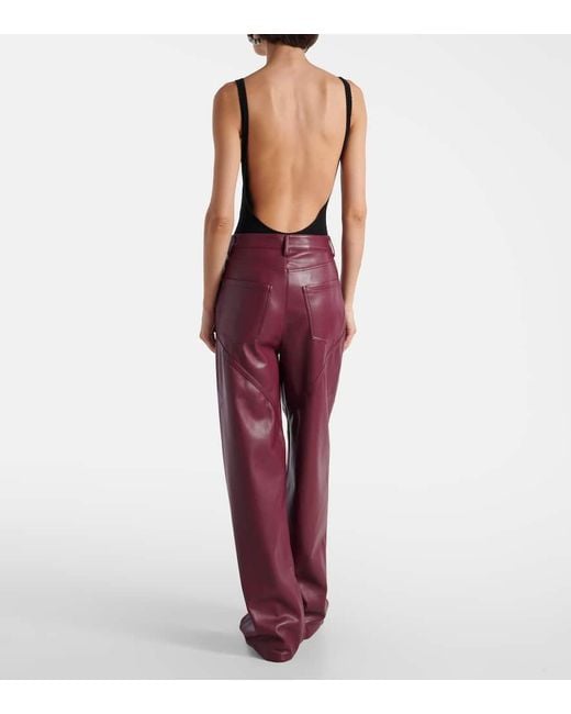 Pantalon Ample A Taille Mi-Haute ROTATE BIRGER CHRISTENSEN en coloris Red