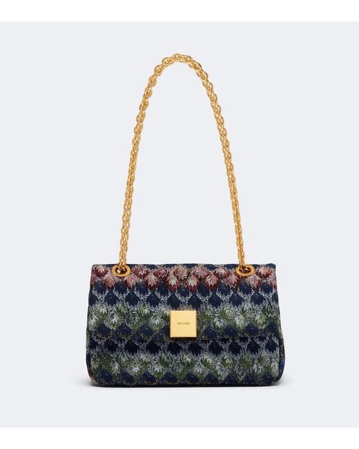 Missoni White Small Lace Shoulder Bag