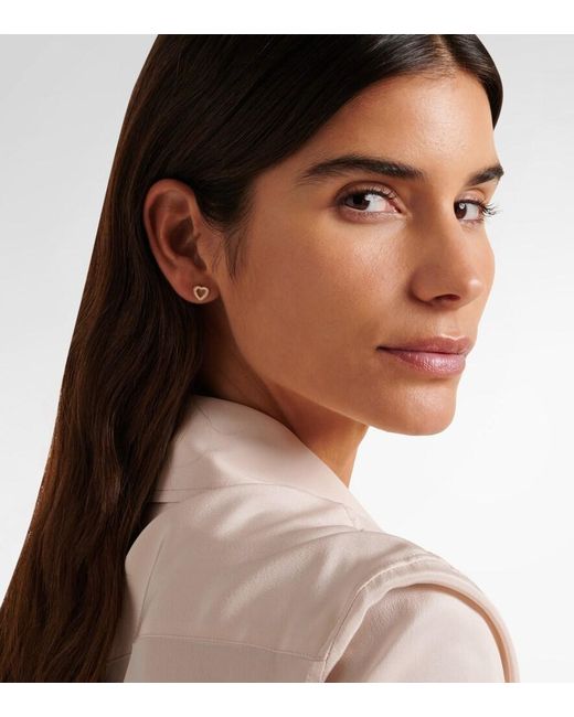 Sophie Bille Brahe White 18Kt Earring With Diamond