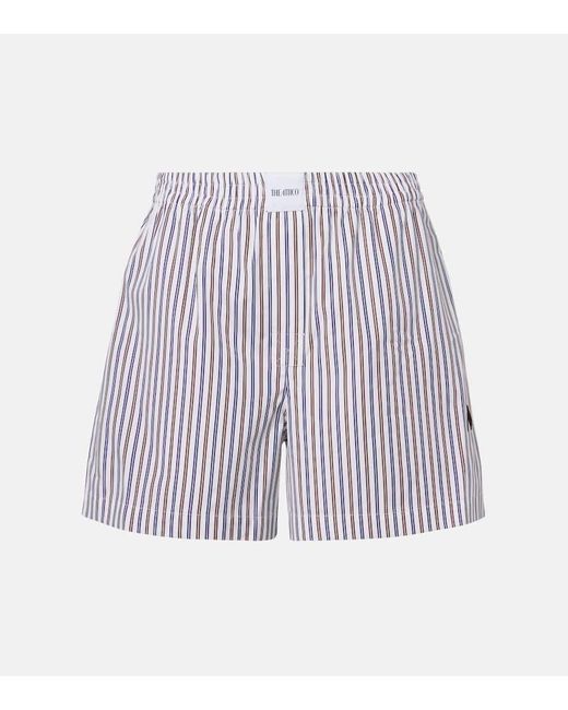 Short Raye En Coton The Attico en coloris Purple