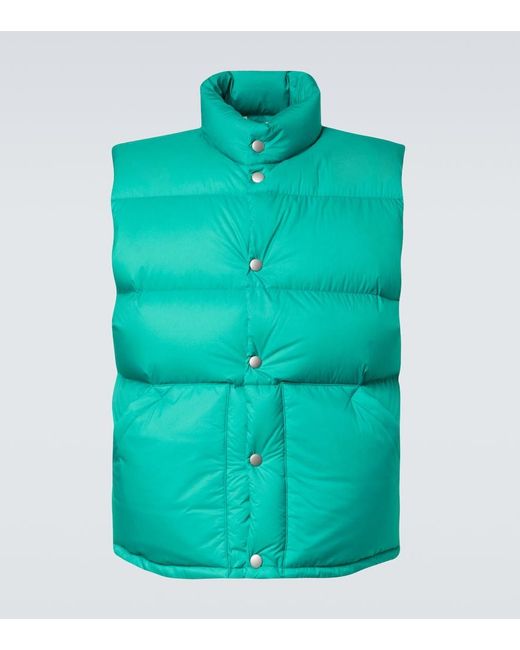 Chaleco De Plumas Acolchado Auralee de hombre de color Green