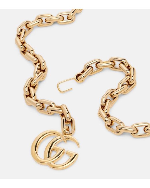 Gucci Metallic Gg Body Chain