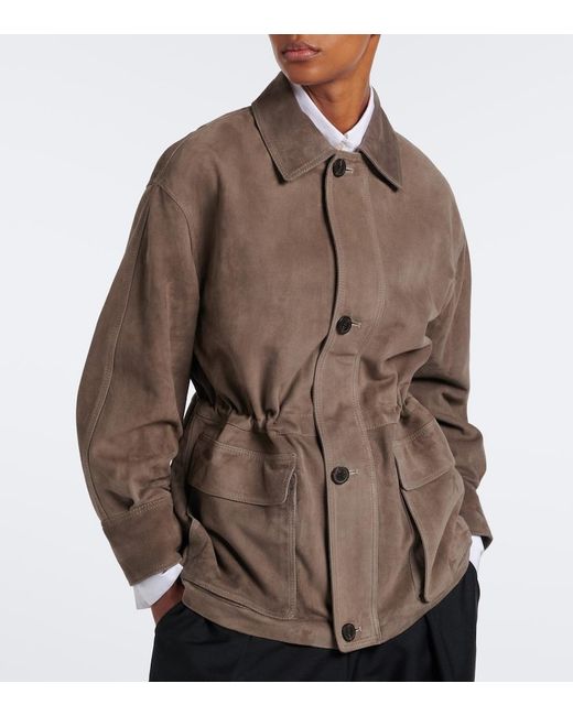 Arma Brown Maeve Suede Jacket