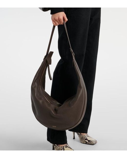 Borsa A Spalla Augustina di Khaite in Metallic