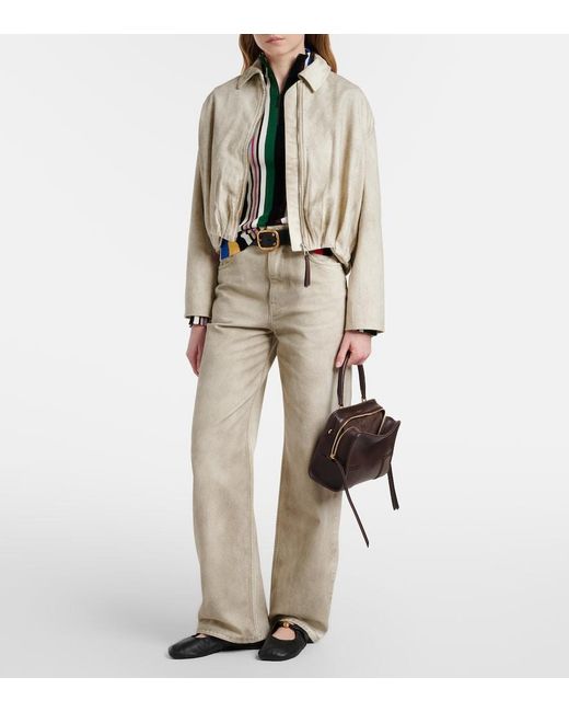 Loewe Natural Wide-Leg Jeans