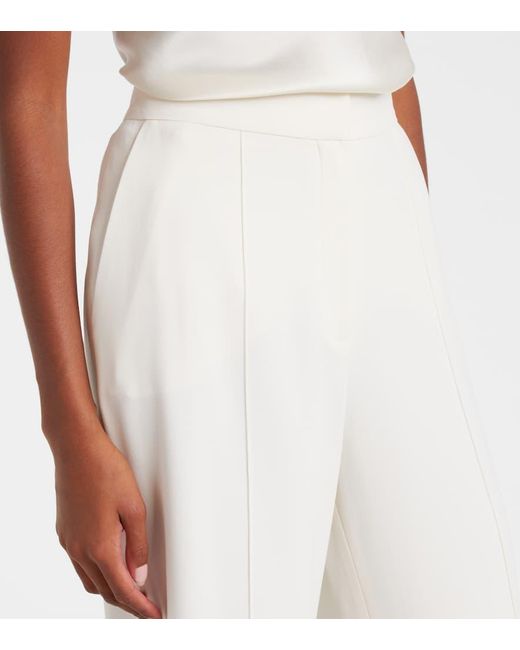 Elie Saab White Weite Hose