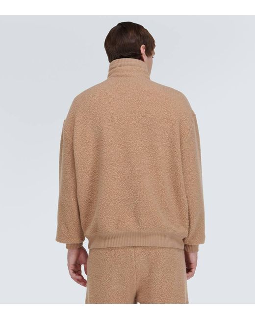 Pullover in cotone, cashmere e lana di Loro Piana in Brown da Uomo