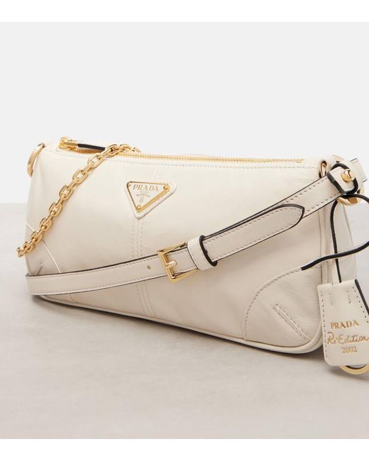 Prada Natural Re-Edition 2002 Medium Shoulder Bag