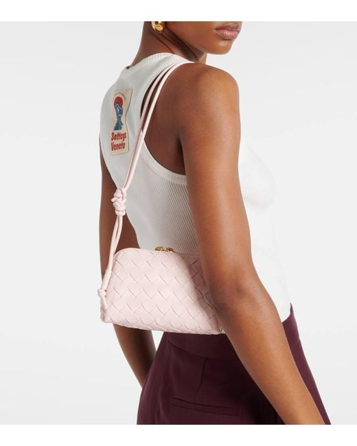 Bottega Veneta Natural Schultertasche Concert Aus Leder