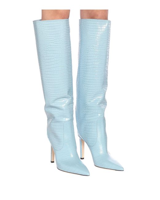 Jimmy choo blue boots cheap