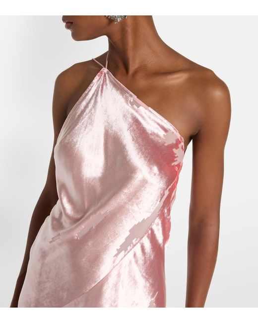 the sei asymmetric dress Asymmetric Cowl Wrap Gown