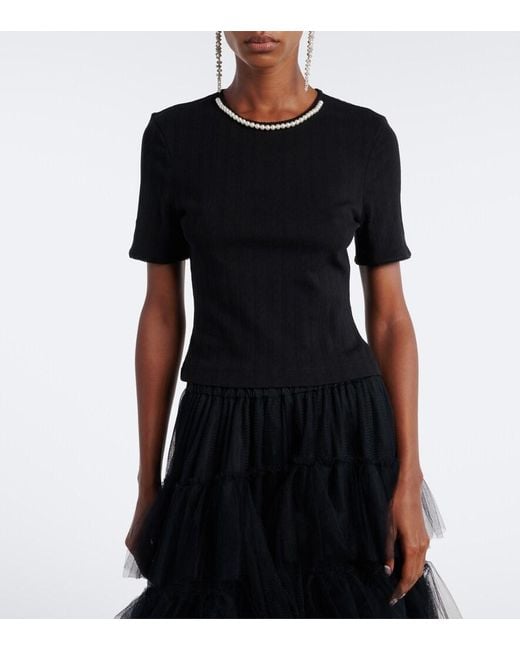 Top di Simone Rocha in Black