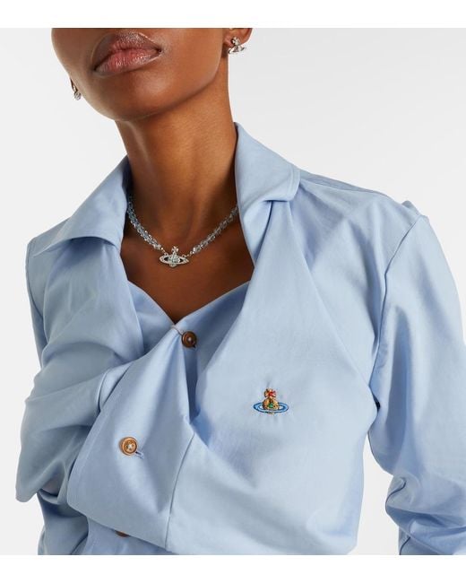 Vivienne Westwood White Embellished Choker