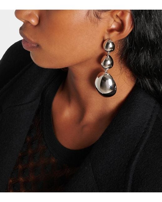 Isabel Marant White Awa Drop Earrings