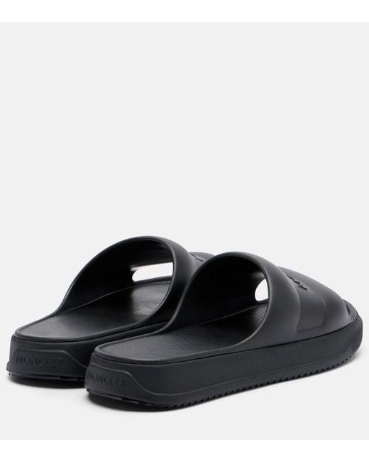 Moncler Black Altive Slides