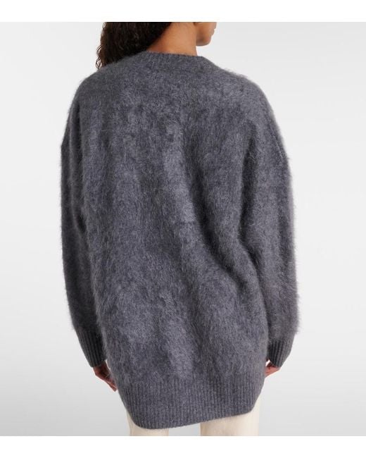 Lisa Yang Gray Elaria Cashmere Cardigan