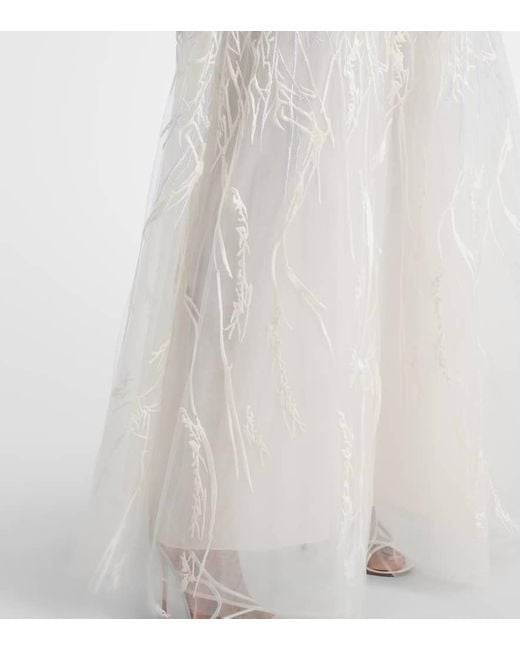 Abito Lungo di Elie Saab in White