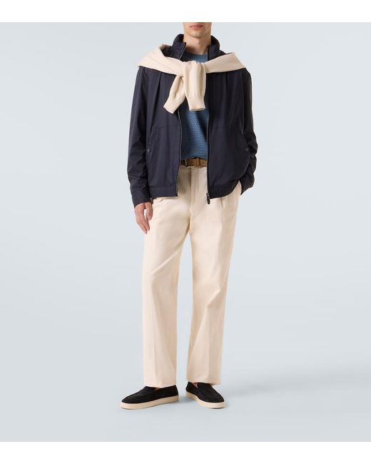 Pullover di Canali in Blue da Uomo
