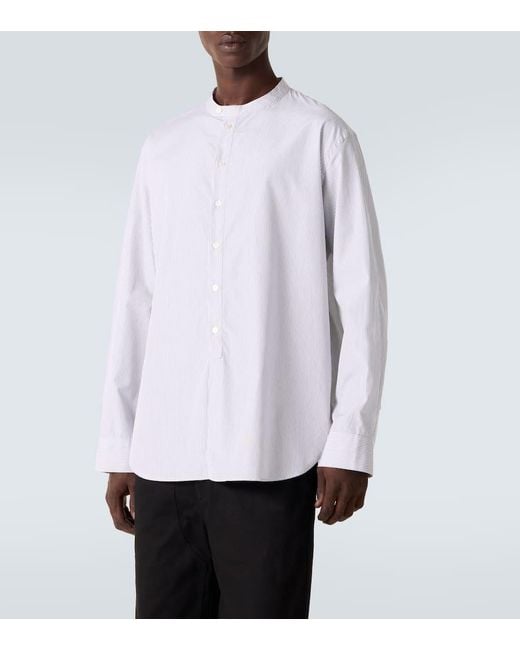 Studio Nicholson X Aaron Levine Hemd Nick Aus Baumwolle in Gray für Herren