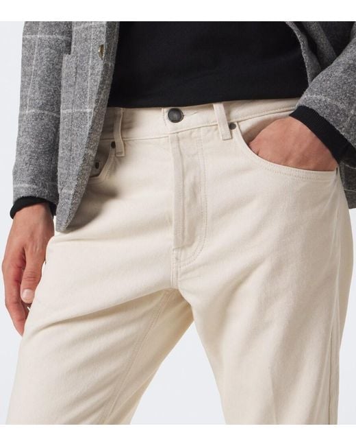 Lardini Natural Slim Jeans for men