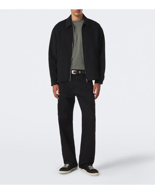 Common Projects Black Skate Leather Sneakers for men