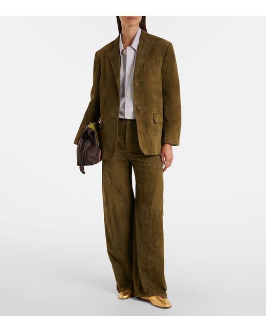 Marni Green Suede Jacket
