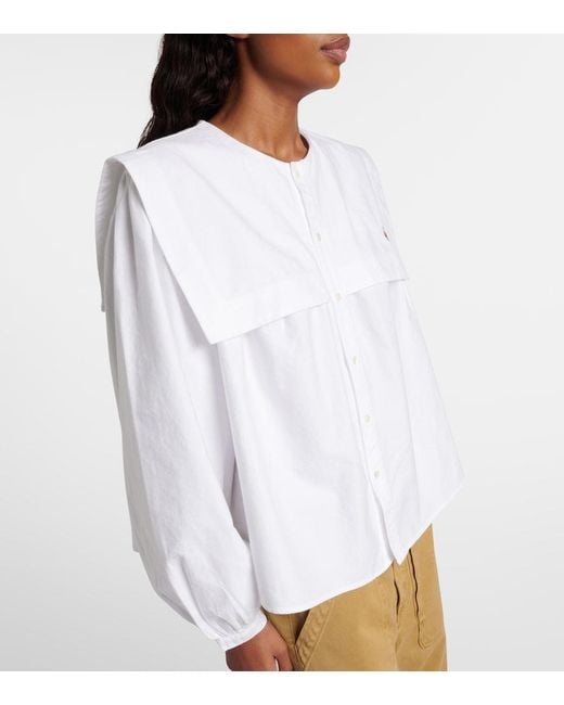 Polo Ralph Lauren White Cotton Oxford Shirt