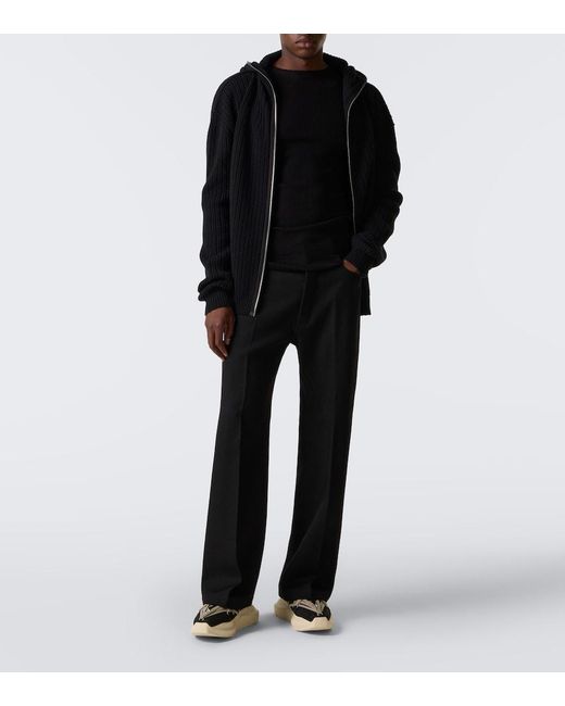 Rick Owens Black Megalace Sneakers for men