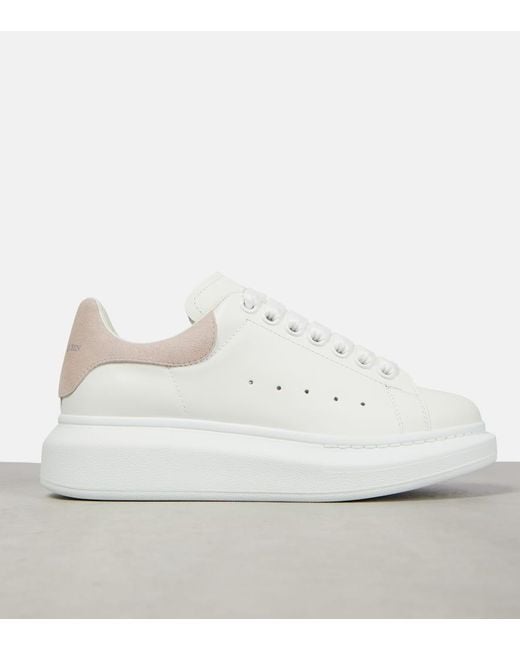 Alexander McQueen White Oversized-Sneakers