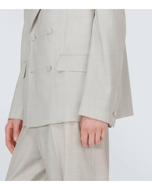 Blazer oversize en laine vierge Givenchy pour homme en coloris White