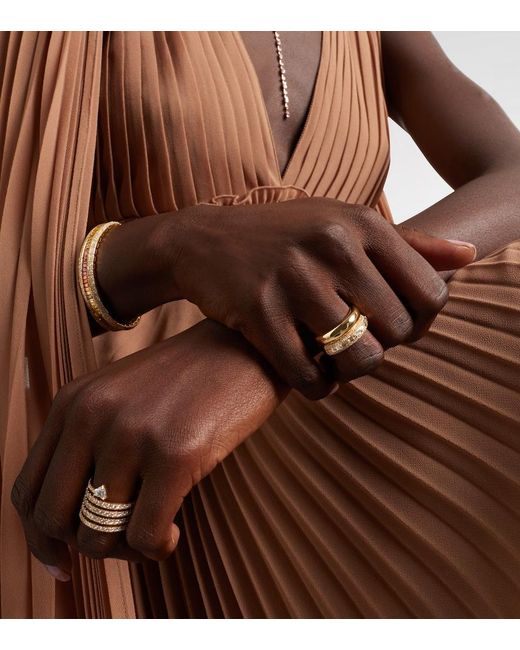 SHAY White Orbit 18Kt Ring With Diamonds
