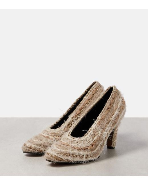 The Row Natural Prudence Knitted Pumps