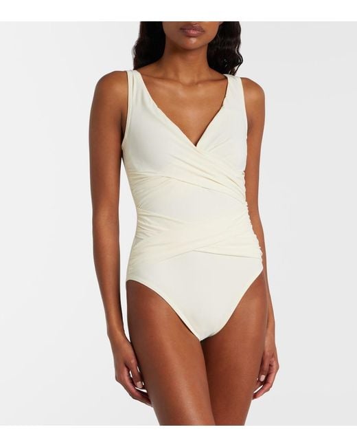 Karla Colletto White Smart Swimsuit