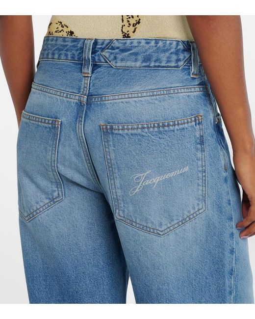 Jeans Anchos Le De-Nimes Large Jacquemus de color Blue