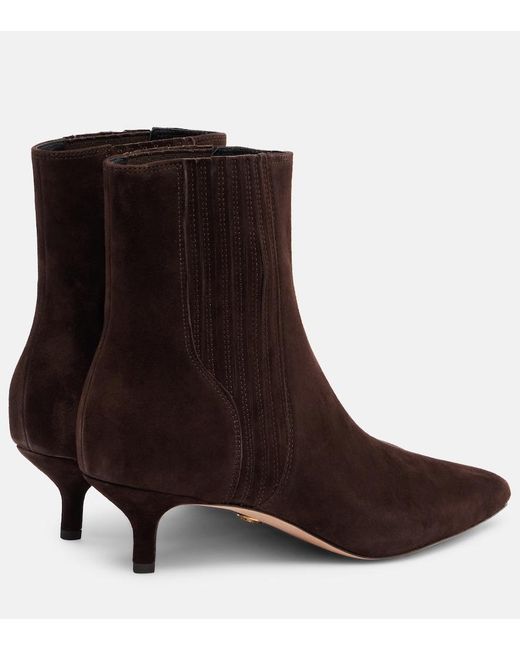 Veronica Beard Brown Lisa Suede Ankle Boots