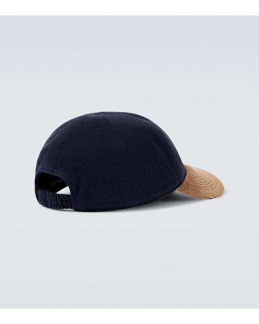 Cappello Da Baseball di Miu Miu in Blue da Uomo