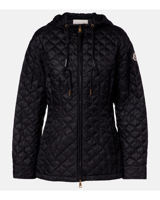 Moncler Black Arum Quilted Down Jacket