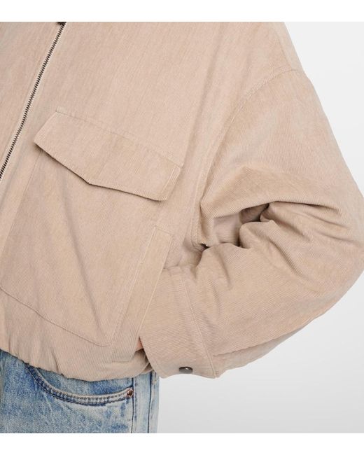 Brunello Cucinelli Natural Corduroy Jacket