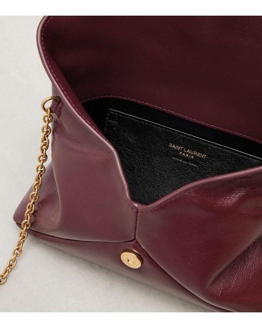 Borsa A Tracolla Cassandre Mini di Saint Laurent in Red